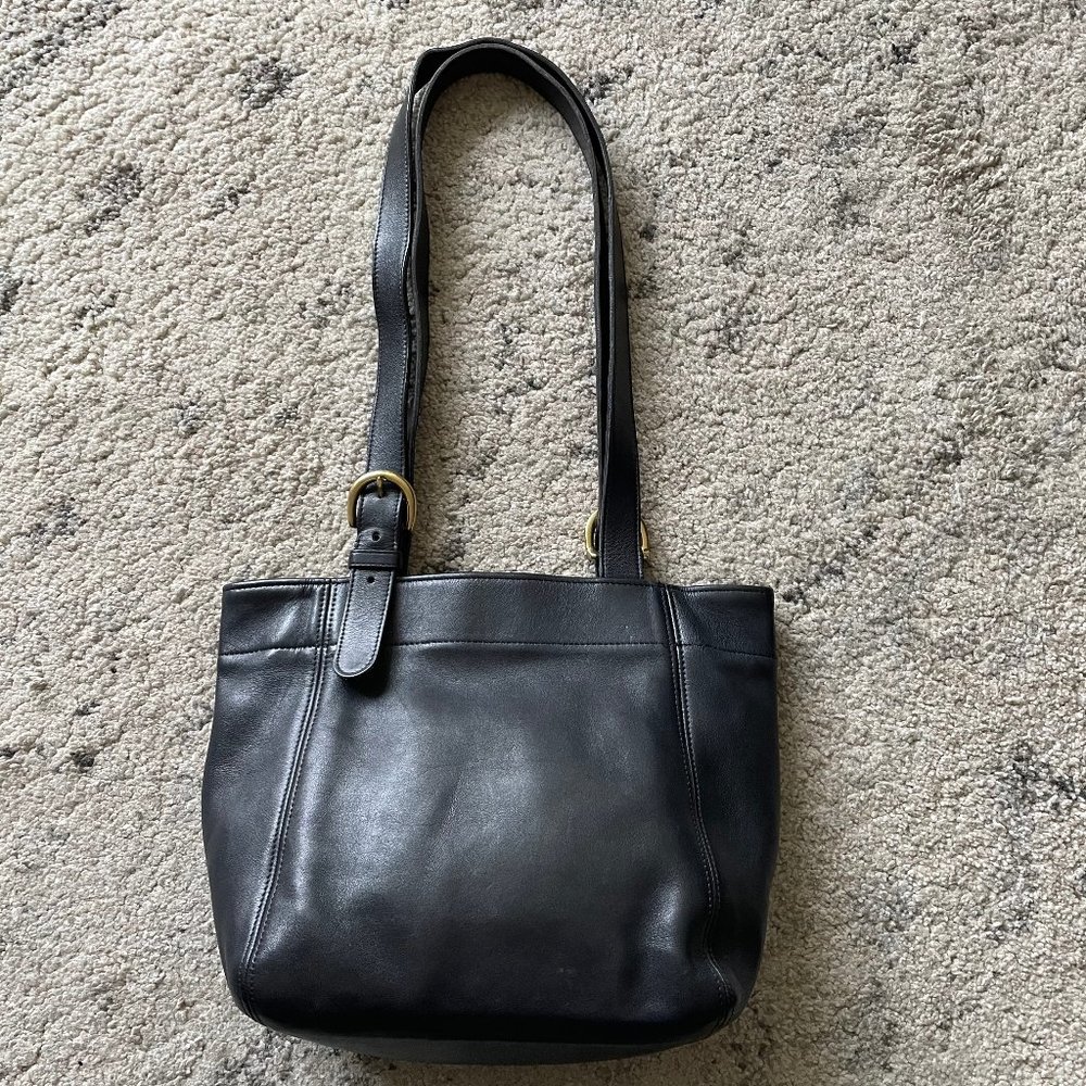 Vintage Coach Soho Buckle Bag Black style 4157